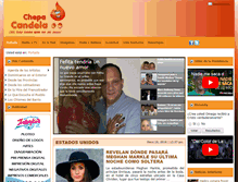 Tablet Screenshot of chepacandela.com